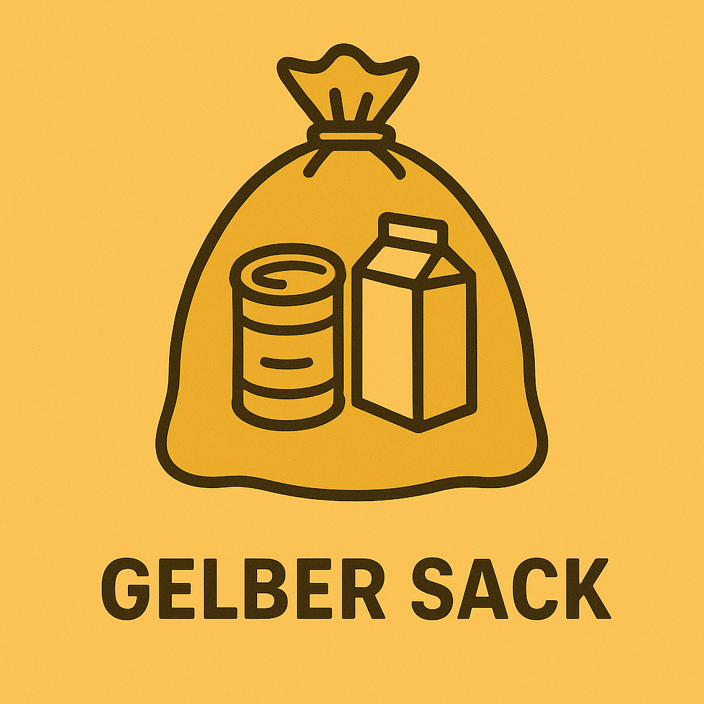 Gelber Sack Icon